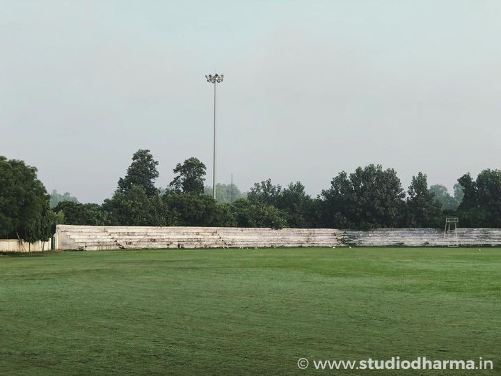 Victoria Park Cricket Pavilion,Meerut built in 1936.