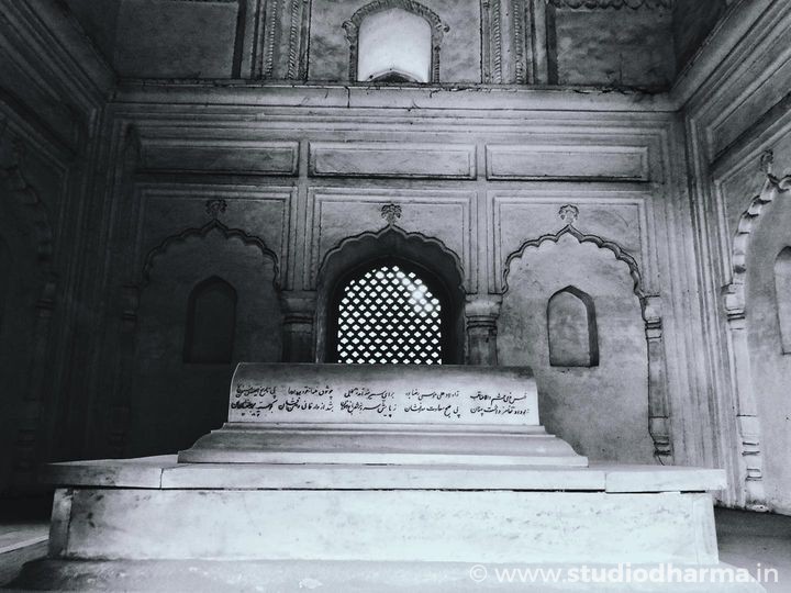 Mousoleum of The Nawab Bahadur Syed Muhammad Jan-Fishan Khan Sahab of Sardhana, Meerut, died in 1864.
